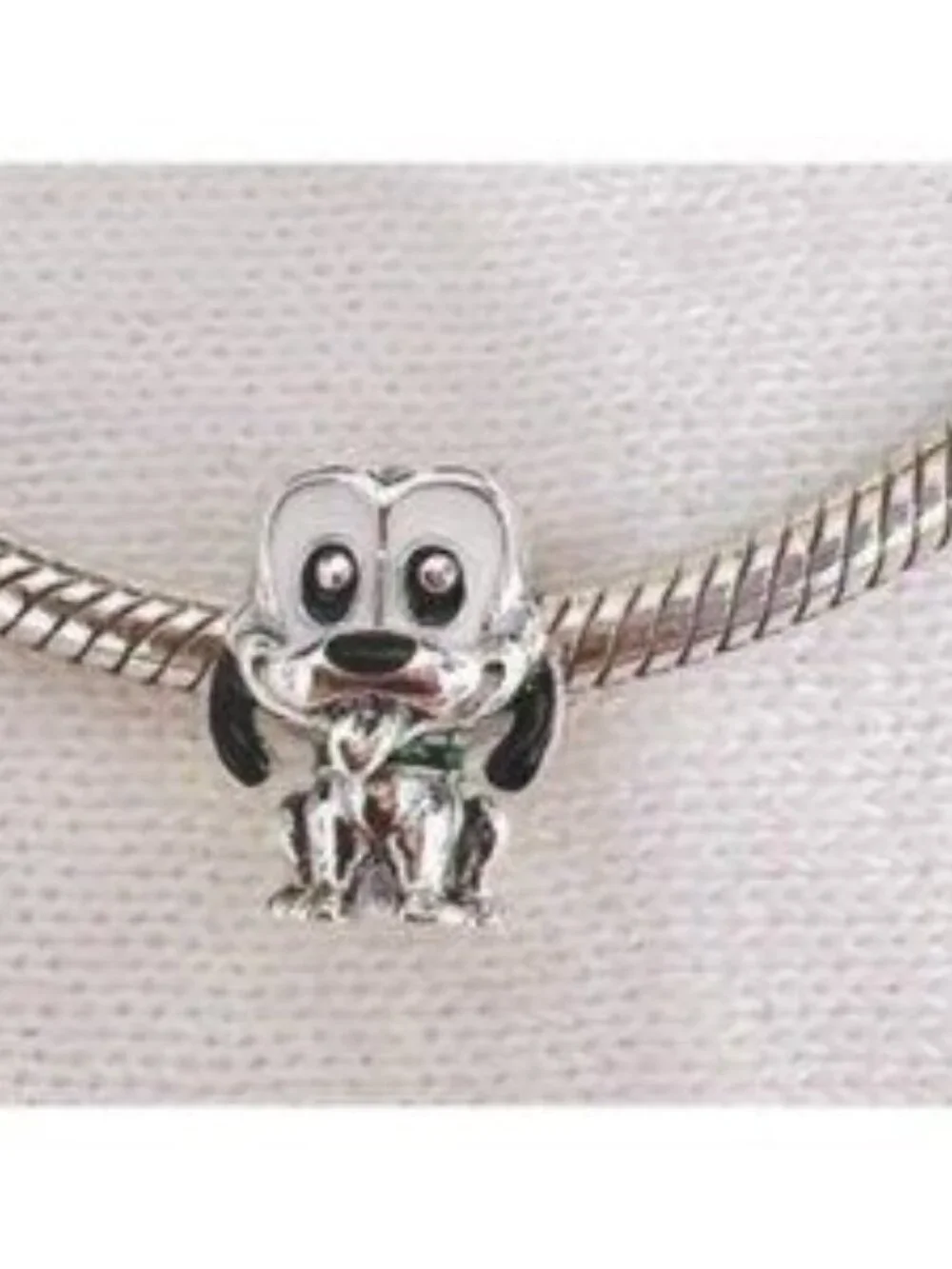 Disney Pluto Charm, Charms for Pandora Bracelet S925 ALE Sterling Silver Charm